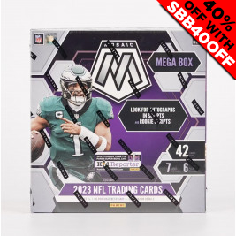 2023 Panini Mosaic MEGA BLASTER Football Mixer (Choose Team - 17-box Break #2) Football